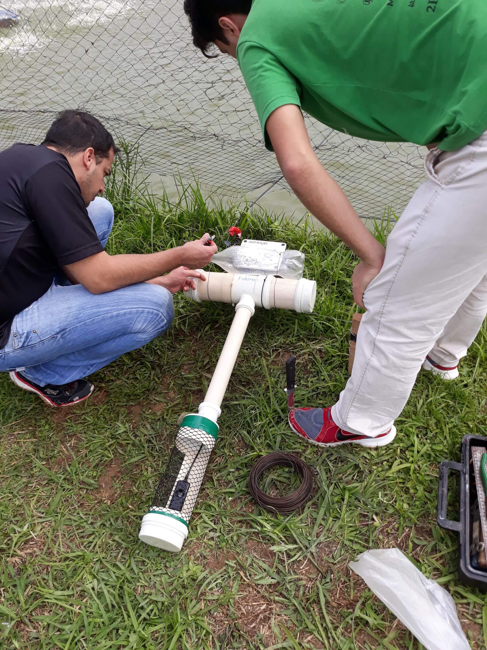 Seneye node monitoring critical parameters in Brazilian Fish Farm